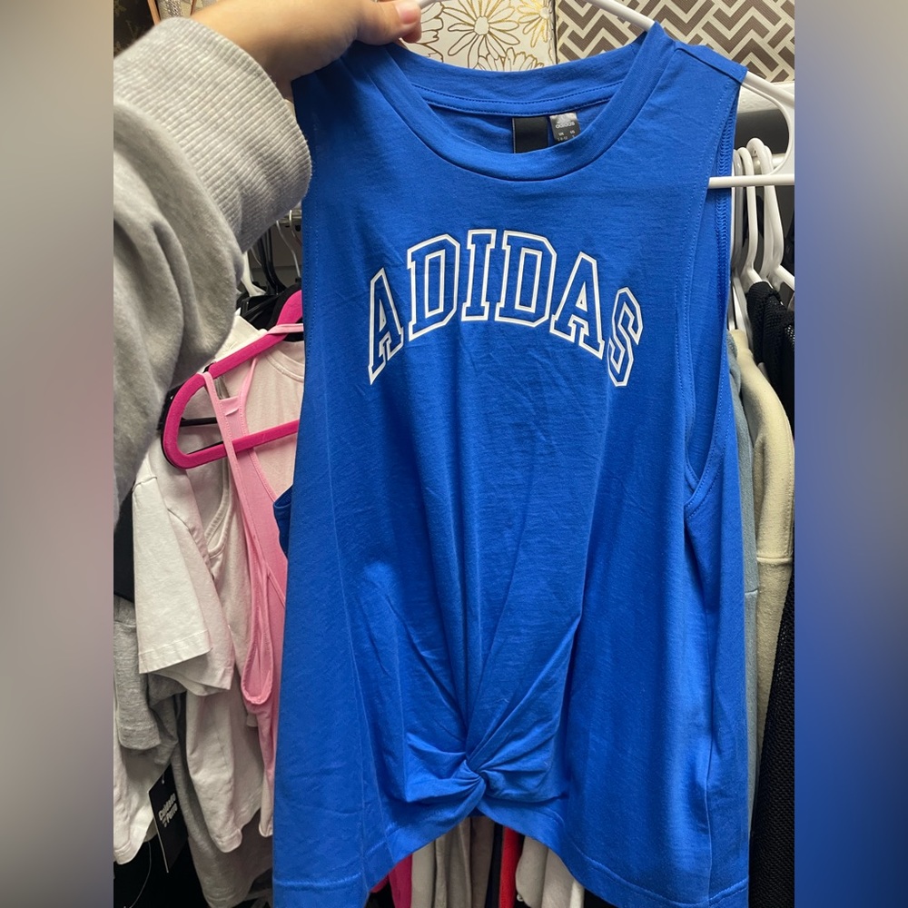 Adidas Blue tank top